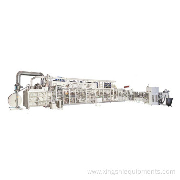 full-function elastic wings baby diaper production line